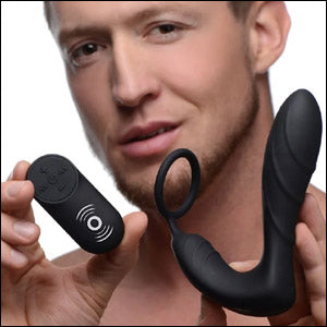 Vibrating Prostate Massagers | P Spot Stimulators and Anal Dildos  eXtreme  Restraints