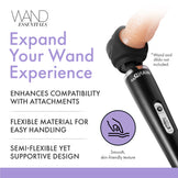 Strap Cap Wand Harness for Dildos