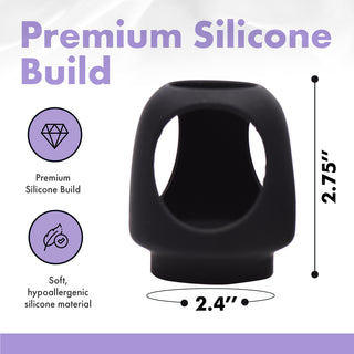 Strap Cap Wand Harness for Dildos