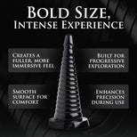 Giant Ribbed Anal Cone
