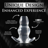 Clear View Hollow Anal Plug
