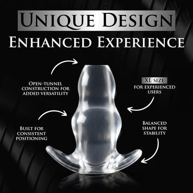 Clear View Hollow Anal Plug