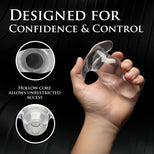 Clear View Hollow Anal Plug