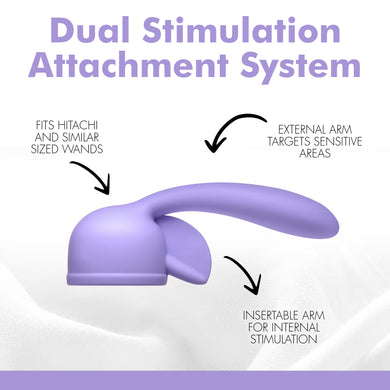 Fluttering Kiss Silicone Dual Stimulator Attachment