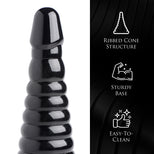 Giant Ribbed Anal Cone