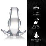 Clear View Hollow Anal Plug