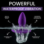 Aria Vibrating Silicone Butt Plug
