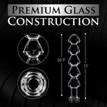 Drops Anal Link Glass Dildo