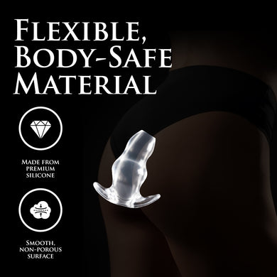 Clear View Hollow Anal Plug