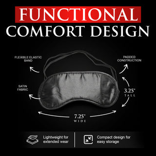 Le Boheme Satin Blindfold