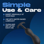 Premium Silicone Weighted Prostate Plug
