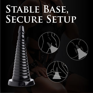 Giant Ribbed Anal Cone
