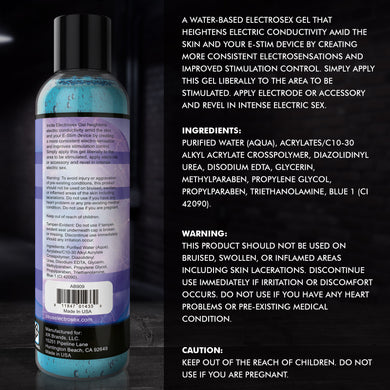 Zeus 8.5oz  Incite Electrosex Gel