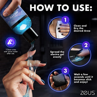 Zeus 8.5oz  Incite Electrosex Gel