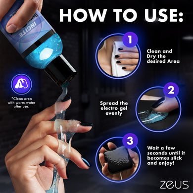 Zeus 8.5oz  Incite Electrosex Gel