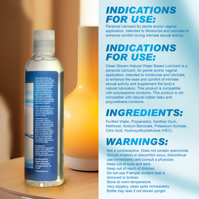 Clean Stream Natural Anal Lubricant