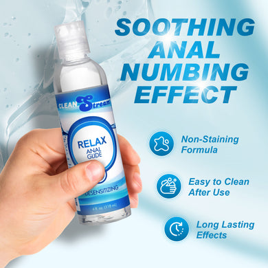 CleanStream Relax Desensitizing Lubricant