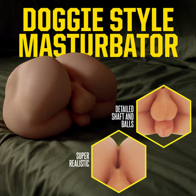 David the Petite Doggie Style Masturbator