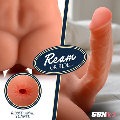 Double Up Dennis Realistic Cock and Ass