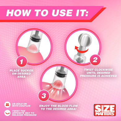 Twisted Triplets Nipple and Clit Suckers