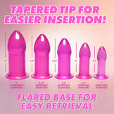 Purple 5pc Anal Trainer Kit