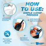 Silicone Inflatable Double Bulb Enema System