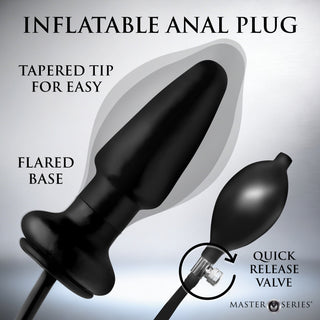 Expand Inflatable Anal Plug