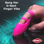 Bang Her Silicone G-Spot Finger Vibe
