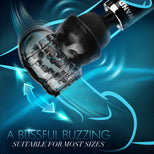 Black Vibra Cup Wand Attachment