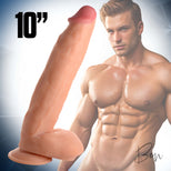 Big Dick Ben 10 Inch Realistic Dildo