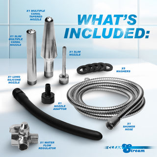 All-in-One 4 Tip Shower Enema System