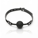 Premium Hush Locking Silicone Ball Gag