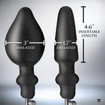 Expander Inflatable Anal Plug with Removable Pump