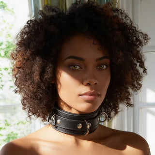 Black Leather Premium Bondage Kit