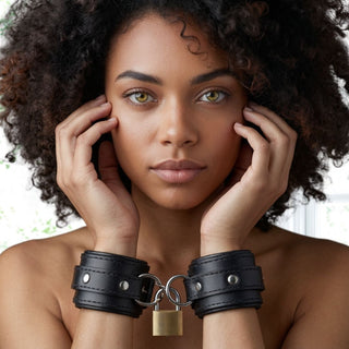 Black Leather Premium Bondage Kit