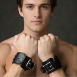 Black Leather Premium Bondage Kit