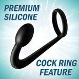 Explorer Silicone Cock Ring and Prostate Plug