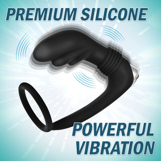 Nova Silicone Cock Ring and Prostate Vibe