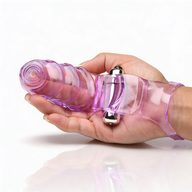 Double Finger Banger Vibrating G-Spot Glove
