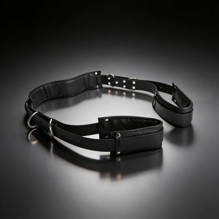 Spread Me Open Thigh Harness with Hollow Anal Plug