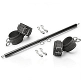 Black Doggy Style Spreader Bar Kit with Cuffs