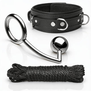 Arched Back Leather Forced Posture Kit