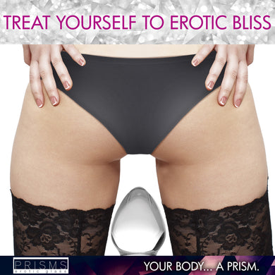 3 Piece Glass Anal Plug Kit