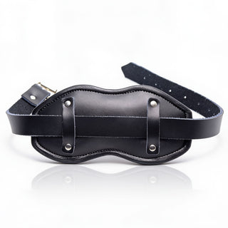 Leather Padded Silicone Penis Mouth Gag