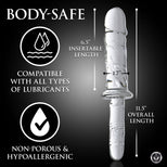 Brutus Glass Dildo Thruster