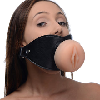 Pussy Face Oral Sex Mouth Gag