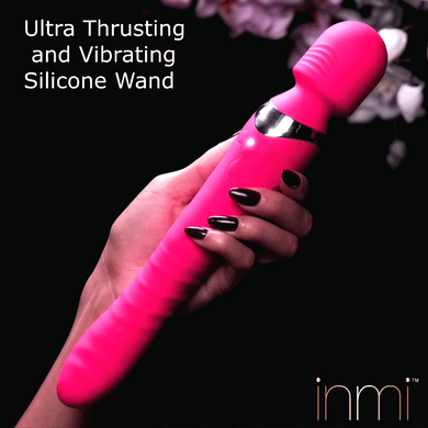 Ultra Thrusting and Vibrating Silicone Wand