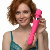 Ultra Thrusting and Vibrating Silicone Wand
