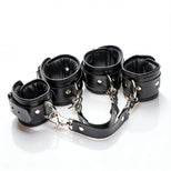 Strap Linked Bondage Cuffs