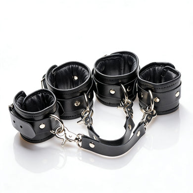 Strap Linked Bondage Cuffs